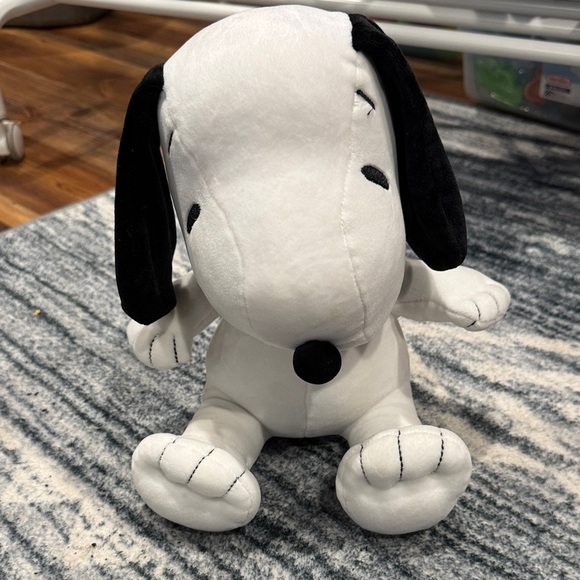 Other - Black and White Dog Plush Toy